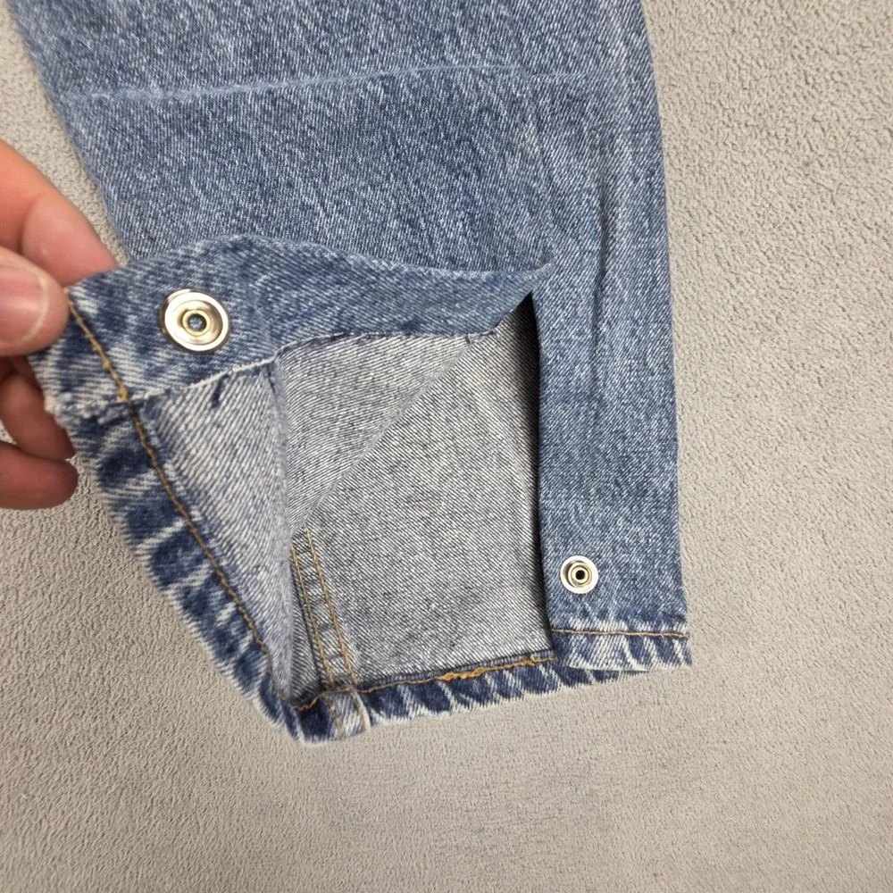 VTG Levis 501‎ Jeans Mens Blue Made In USA Button Straight Modified Fits 29x29